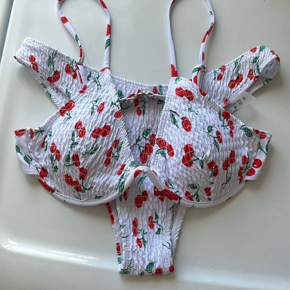 Cherry bathing suit